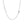 14k White Gold Gourmette Chain (1.40 mm)