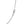 14k White Gold Gourmette Chain (1.40 mm)