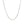 14k White Gold Round Box Chain (1.3 mm)