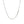 14k White Gold Round Box Chain (1.3 mm)
