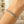 Sterling Silver Ridged Circular Chain Bracelet with Rhodium Plating (6.00 mm)