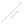 Rhodium Plated Sterling Silver Curb Style Chain (3.00 mm)