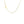 14k Yellow Gold Solid Figaro Chain (1.30 mm)