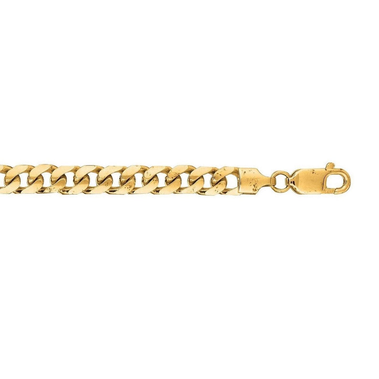 14k Yellow Gold Solid Miami Cuban Chain (6.00 mm)
