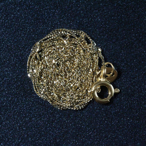 14k Yellow Gold Singapore Chain (1.10 mm)
