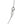Sterling Silver Rhodium Plated Cable Chain (0.80 mm)