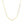 18k Yellow Gold Box Chain 0.8mm (0.78 mm)