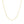 14k Yellow Gold Diamond Cut Round Wheat Chain (0.60 mm)