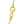 14k Yellow Gold Diamond Cut Cable Link Chain (0.87 mm)