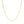 14k Yellow Gold Adjustable Snake Chain (0.80 mm)