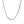 14k White Gold Diamond Cut Cable Link Chain (2.90 mm)