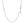 10k White Gold Adjustable Box Chain (0.85 mm)