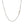 Sterling Silver Rhodium Plated Cable Chain (1.40 mm)