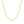 14k Yellow Gold Solid Figaro Chain (2.80 mm)