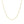 10k Yellow Gold Cable Chain (1.10 mm)