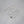14k White Gold Singapore Chain 0.8mm (0.81 mm)