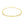 14k Yellow Gold Double Rolo Chain Anklet with an Open Heart Station