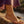 14k Yellow Gold Anklet with Flat Hammered Oval Links