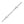 14k White Gold Anklet with Puffed Heart Design