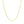 14k Yellow Gold Adjustable Rope Chain (0.95 mm)