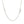 Sterling Silver Rhodium Plated Cable Chain (1.50 mm)