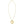 14K Yellow Gold Interlocking Large Trinity Necklace