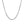 14k White Gold Diamond Cut Cable Link Chain (2.20 mm)