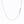 14k White Gold Classic Box Chain (0.85 mm)