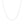 10k White Gold Classic Box Chain (0.45 mm)