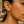 14k Yellow Gold Slender Hoop Earring with Diamond-Cut Finish (25mm Diameter)