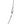 14k White Gold Diamond Cut Round Wheat Chain (1.20 mm)