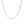 Sterling Silver Rhodium Plated Box Chain (1.10 mm)