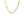 10K Yellow Gold Solid Figaro Chain (5.30 mm)