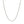 Rhodium Plated 1.8mm Sterling Silver Popcorn Style Chain (1.80 mm)