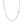 Rhodium Plated 1.8mm Sterling Silver Popcorn Style Chain (1.80 mm)