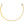 14K Yellow Gold And Silver Reversible Omega Chain Necklace (5.00 mm)