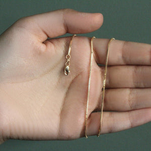 14k Yellow Gold Milano Chain (1.10 mm)