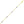 14k Two Tone Gold Anklet with Diamond Cut Heart Style Stations