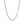 Sterling Silver Diamond Cut Rope Style Chain (2.90 mm)