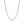 Sterling Silver Diamond Cut Rope Style Chain (2.90 mm)