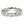 Round Cut Lab Grown Diamond Eternity Ring in 14k White Gold (5 cttw FG/VS2)