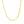 14k Yellow Gold Solid Figaro Chain (3.00 mm)