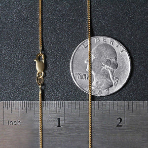 14k Yellow Gold Franco Chain (0.90 mm)
