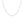 18k White Gold Box Chain 0.6mm (0.60 mm)