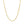 14k Yellow Gold Solid Diamond Cut Rope Chain (2.50 mm)