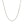 Sterling Silver Rhodium Plated Box Chain (1.30 mm)