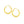 10k Yellow Gold Branch Motif Hoop Earrings