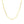 14k Yellow Gold Diamond Cut Cable Link Chain (1.50 mm)