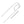 10k White Gold Adjustable Wheat Chain (1.00 mm)