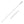 14k White Gold Oval Cable Link Chain (1.10 mm)